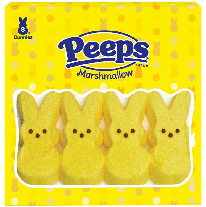 Peeps Marshmallow Bunnies, Yellow