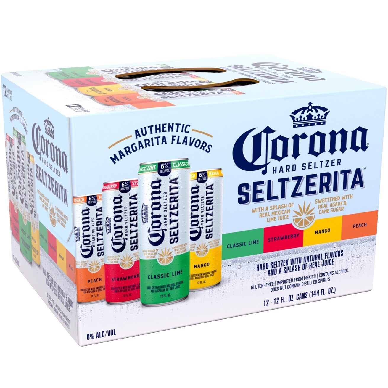 Corona Hard Seltzer Seltzerita Variety Pack, Cans