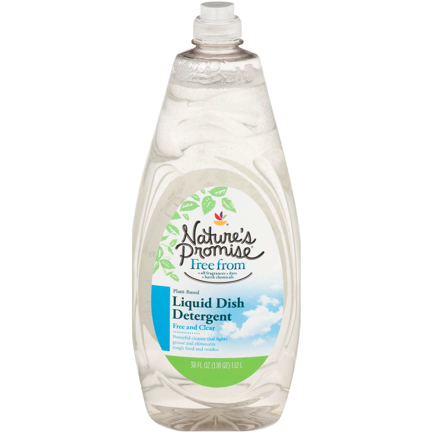 Nature's Promise Plant-Based Liquid Dish Detergent, Free & Clear
