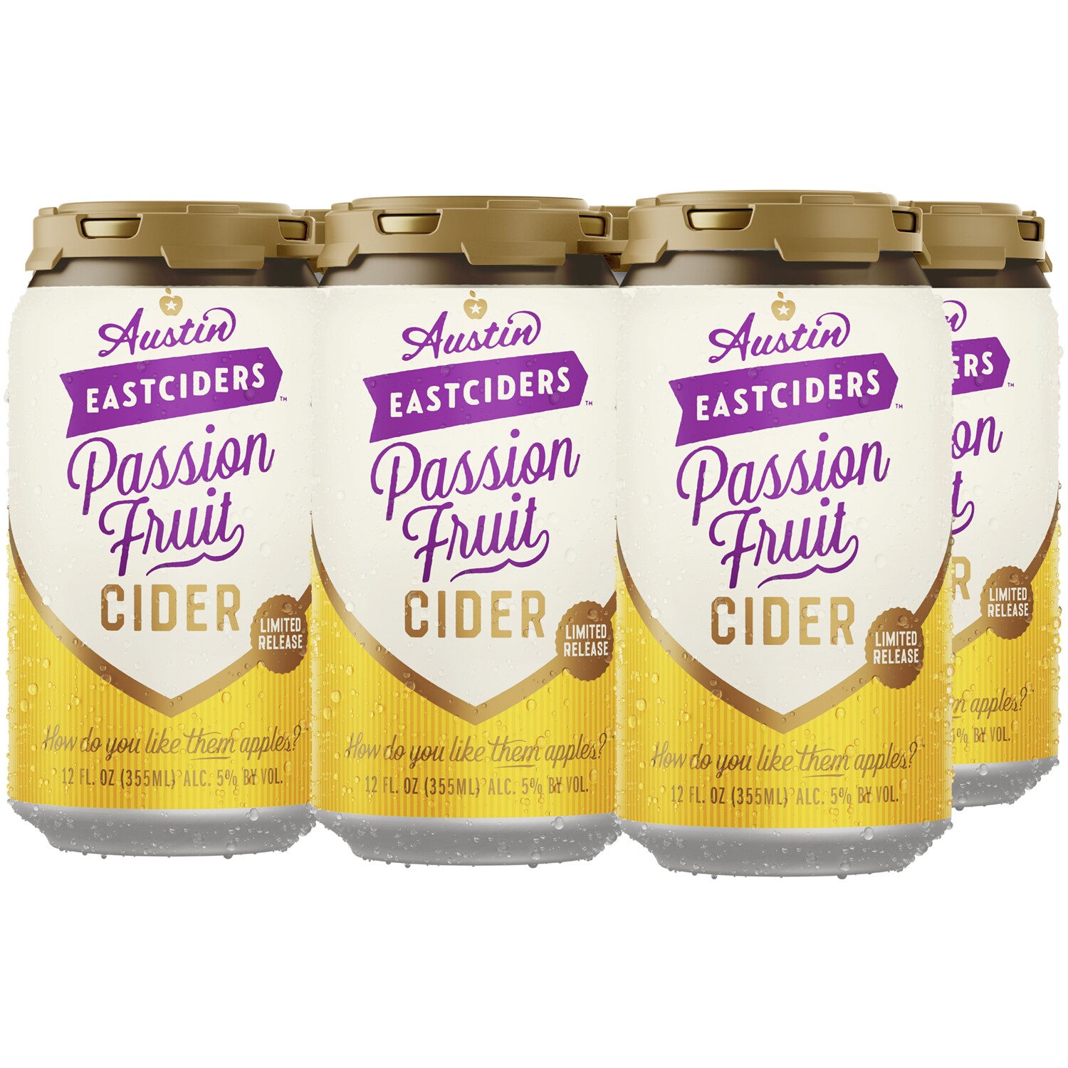 Austin Eastciders Passion Fruit Cider, Cans