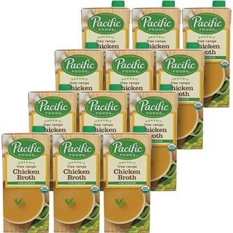 Pacific Organic Free-Range Low-Sodium Chicken Broth