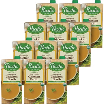 Pacific Organic Free-Range Low-Sodium Chicken Broth