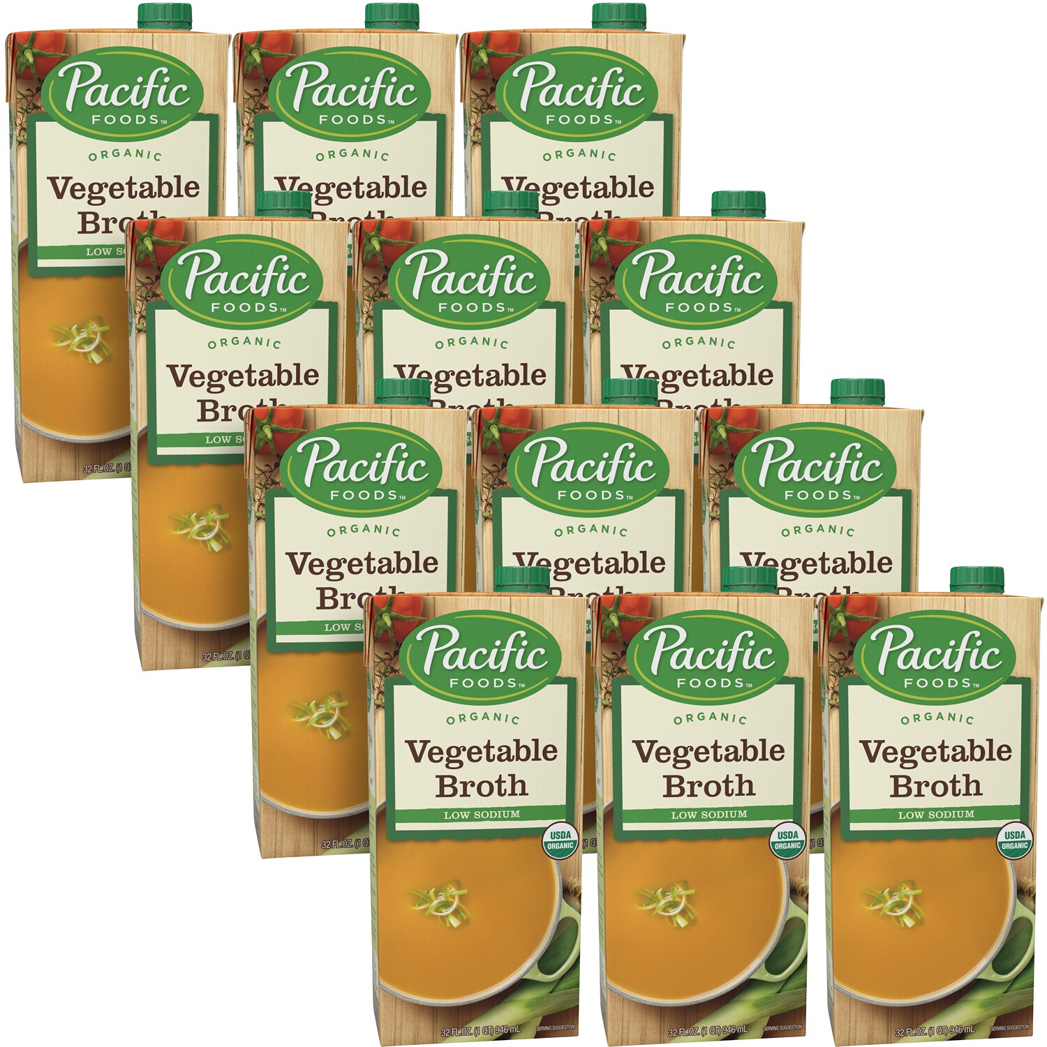 Pacific Organic Low-Sodium Vegetable Broth