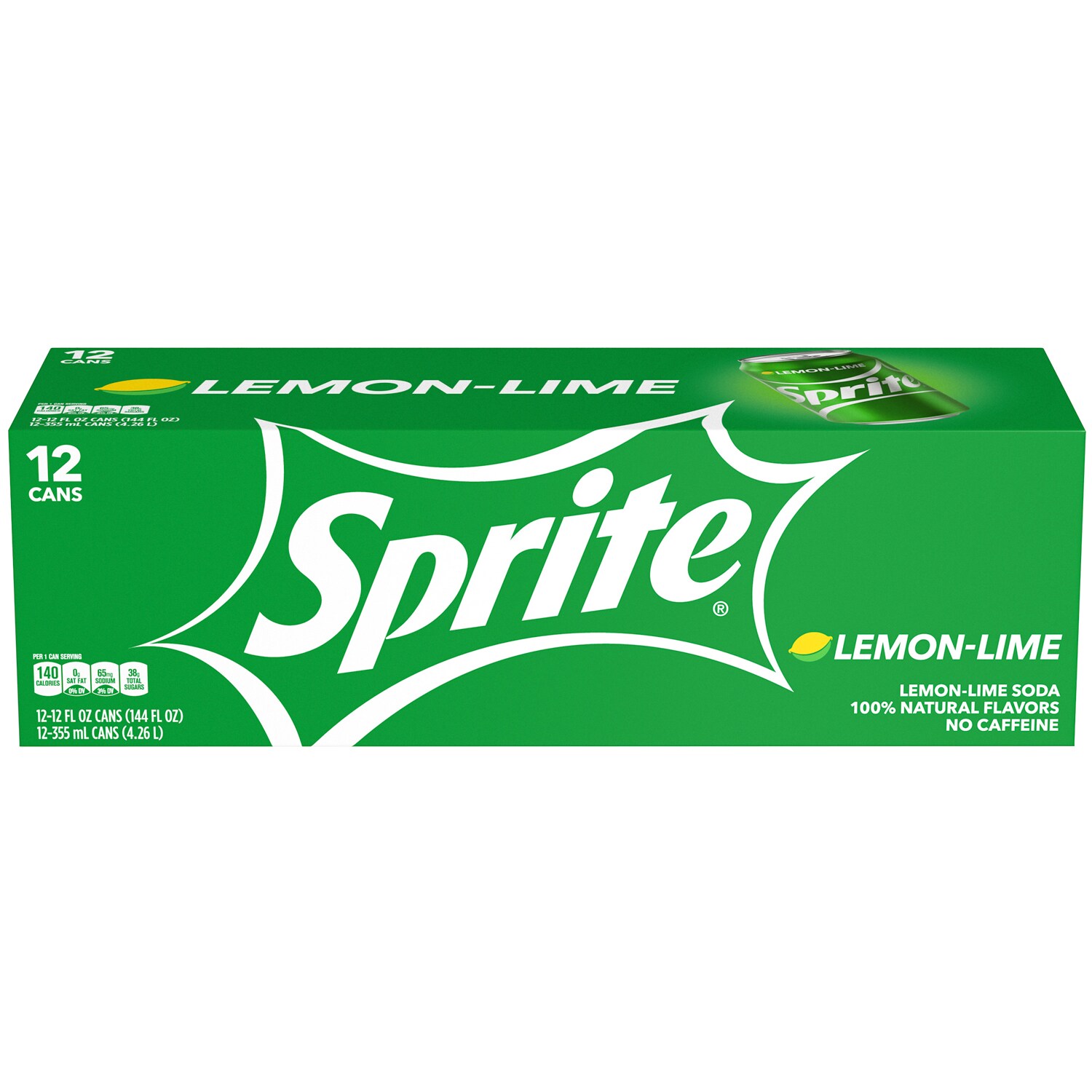 Order Sprite LemonLime Soda Fridge Pack, Cans Fast Delivery