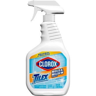 Clorox Plus Tilex Mold and Mildew Remover, Multi-Surface Cleaner and Mold Remover Spray With Bleach