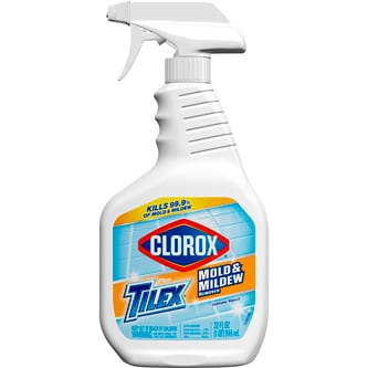 Clorox Plus Tilex Mold and Mildew Remover, Multi-Surface Cleaner and Mold Remover Spray With Bleach