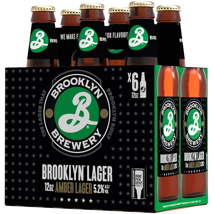 Brooklyn Brewery Lager, Glass Bottles