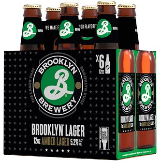 Brooklyn Brewery Lager, Glass Bottles