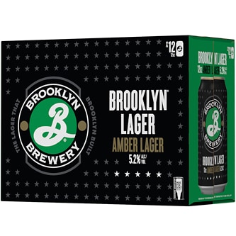 Brooklyn Brewery Lager, Cans