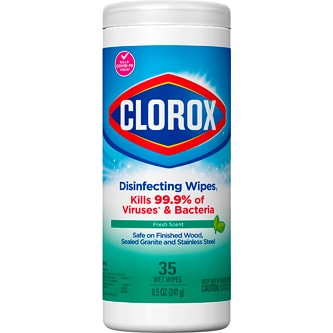 Clorox Disinfecting Cleaning Wipes Bleach Free, Fresh Scent
