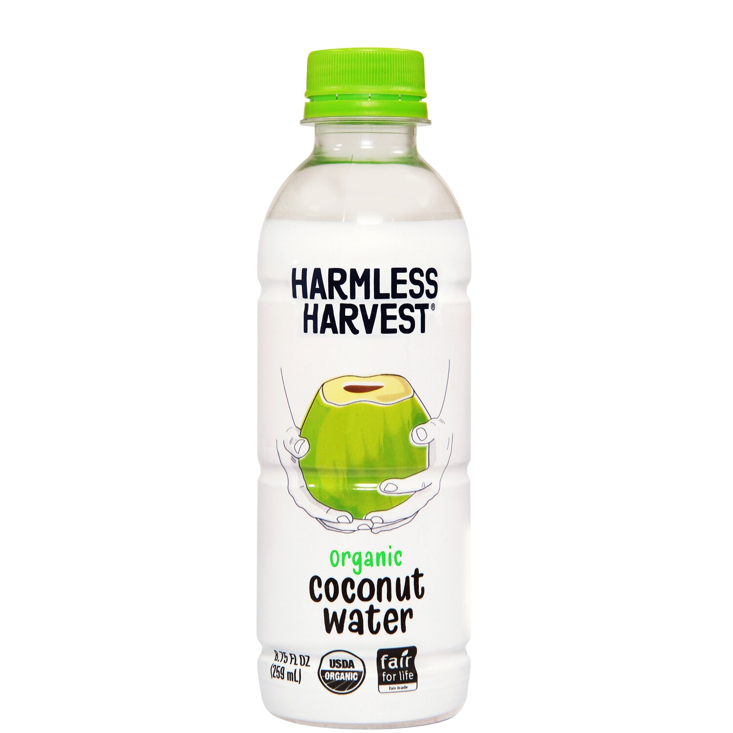Harmless Harvest Organic Coconut Water, Plastic Bottle