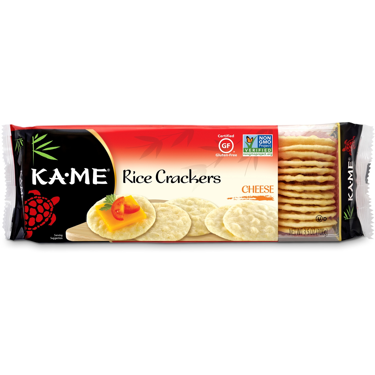 KA-ME Rice Crackers, Cheese