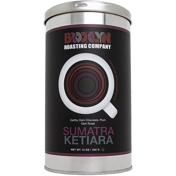 Brooklyn Roasting Company Sumatra Aceh Dark Roast, Whole Bean Coffee