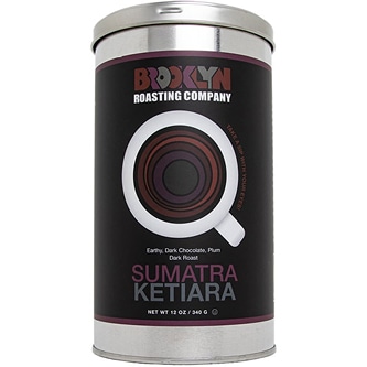 Brooklyn Roasting Company Sumatra Aceh Dark Roast, Whole Bean Coffee