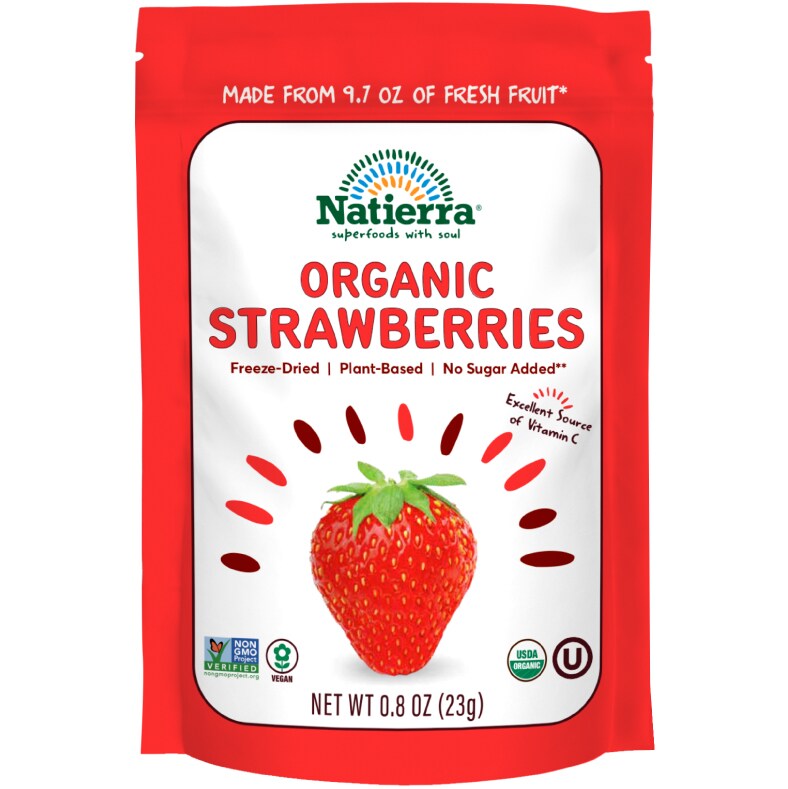 Natierra Freeze-Dried Organic Strawberries