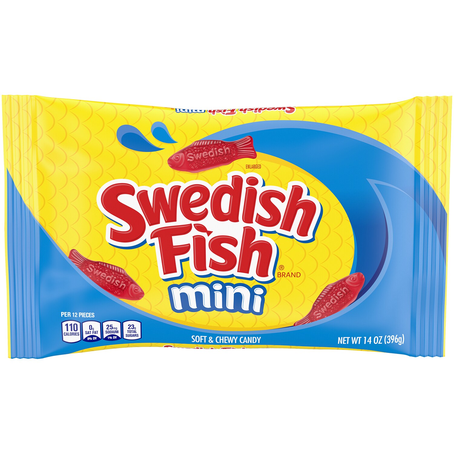 Swedish Fish Mini Soft and Chewy Candy, Original
