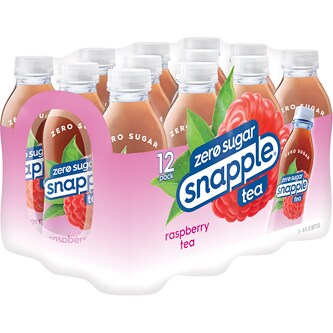 Zero Sugar Snapple Raspberry Tea, Plastic Bottles