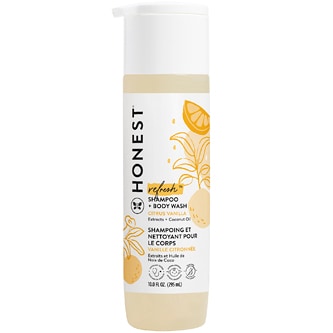 The Honest Company Refresh Shampoo + Body Wash, Citrus Vanilla