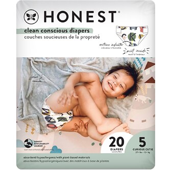 The Honest Company Diapers, All Letters, Size 5