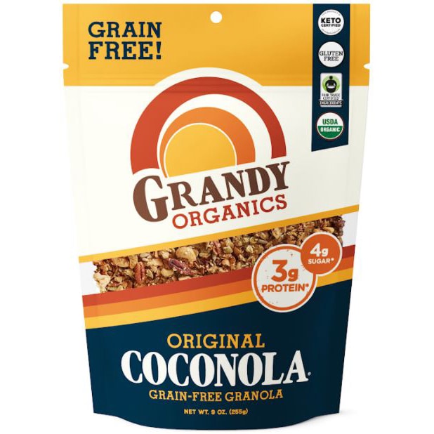 Grandy Organics Grain-Free Coconut Granola, Original