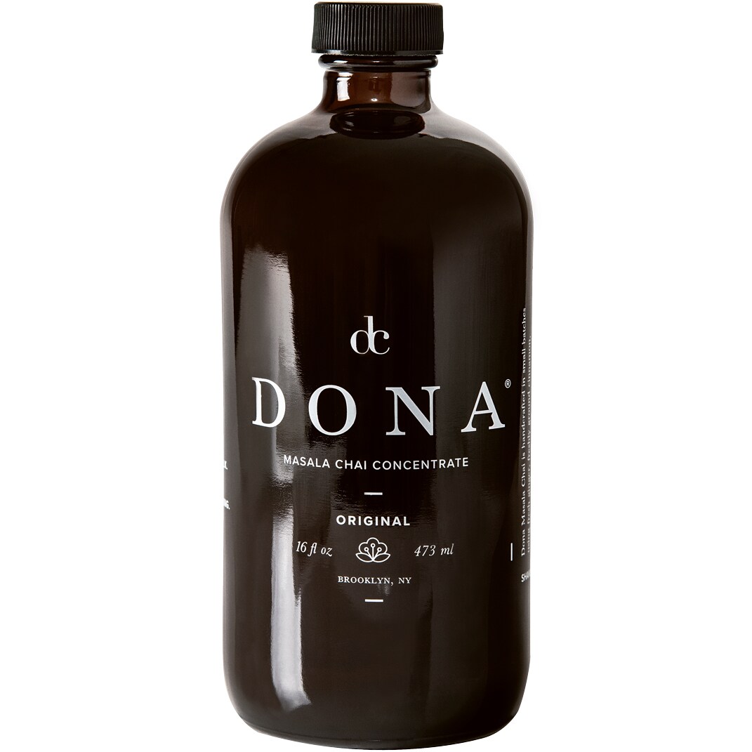 Dona Chai Chai Tea Concentrate, Original, Glass Bottle