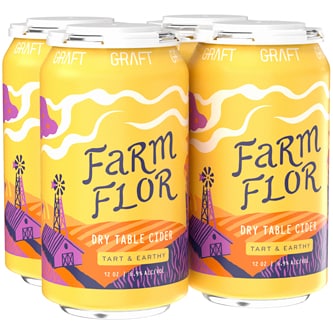 Graft Cider Farm Flor Rustic Cider, Cans