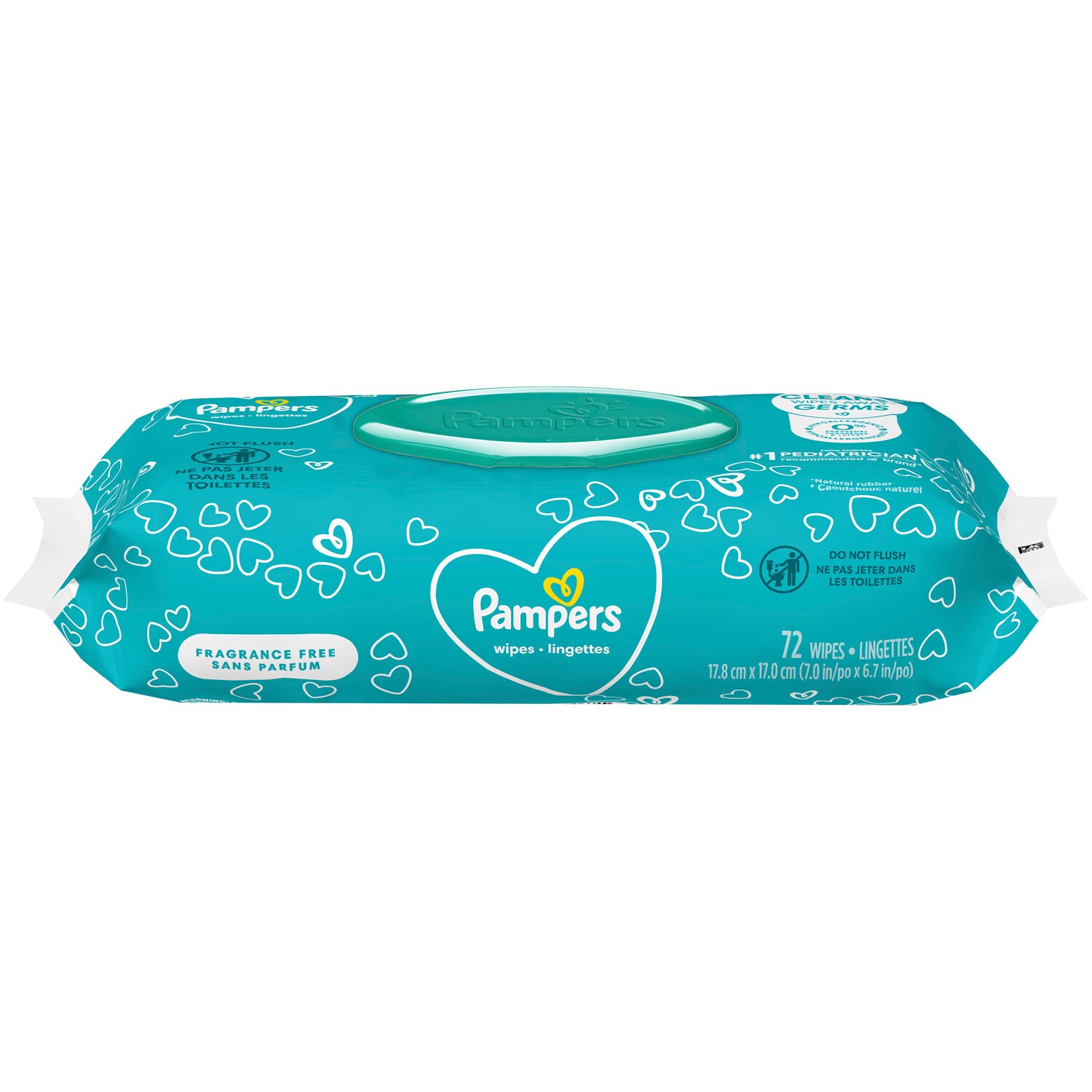 Pampers Complete Clean Baby Wipes, Unscented