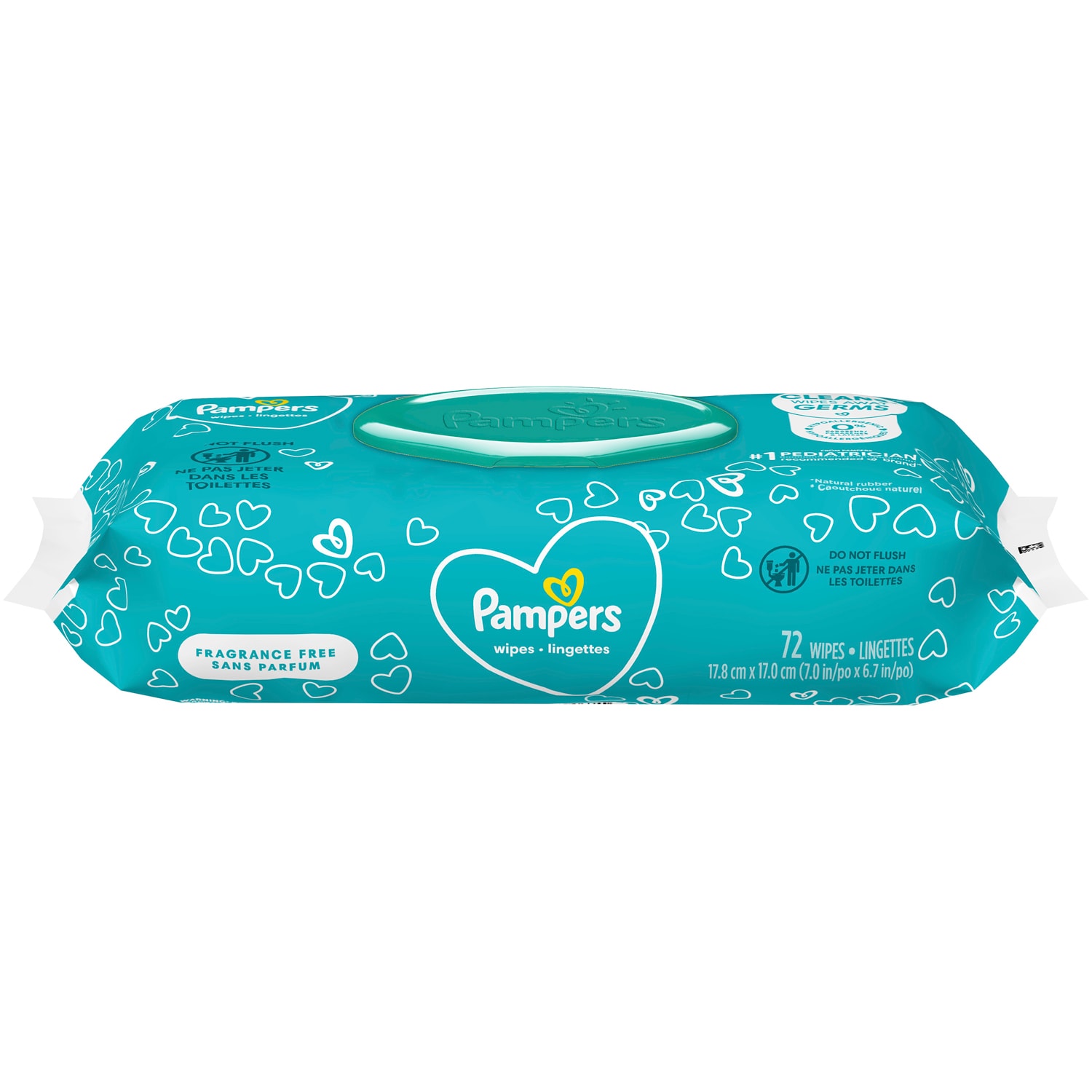 Pampers Complete Clean Baby Wipes, Unscented