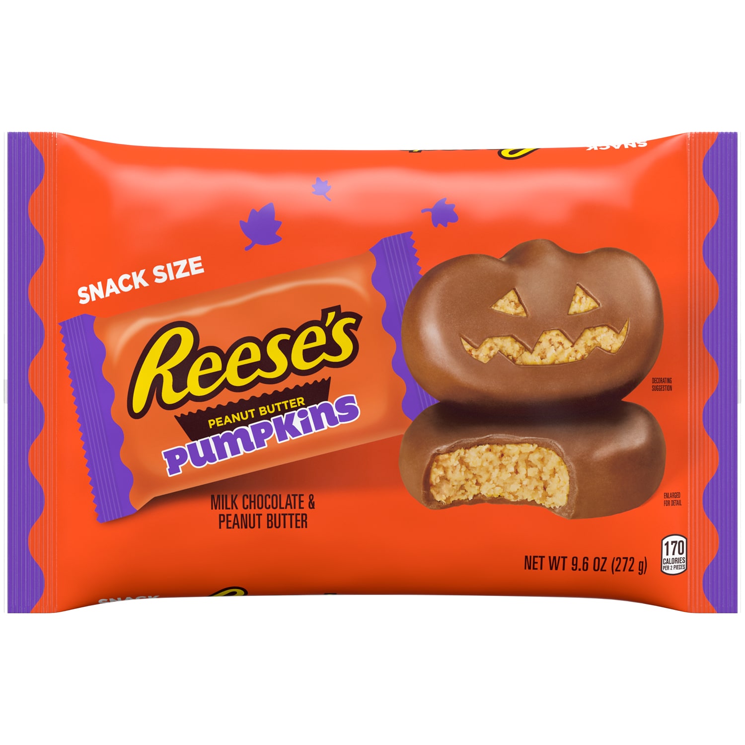 Reese's Peanut Butter Pumpkins, Snack Size