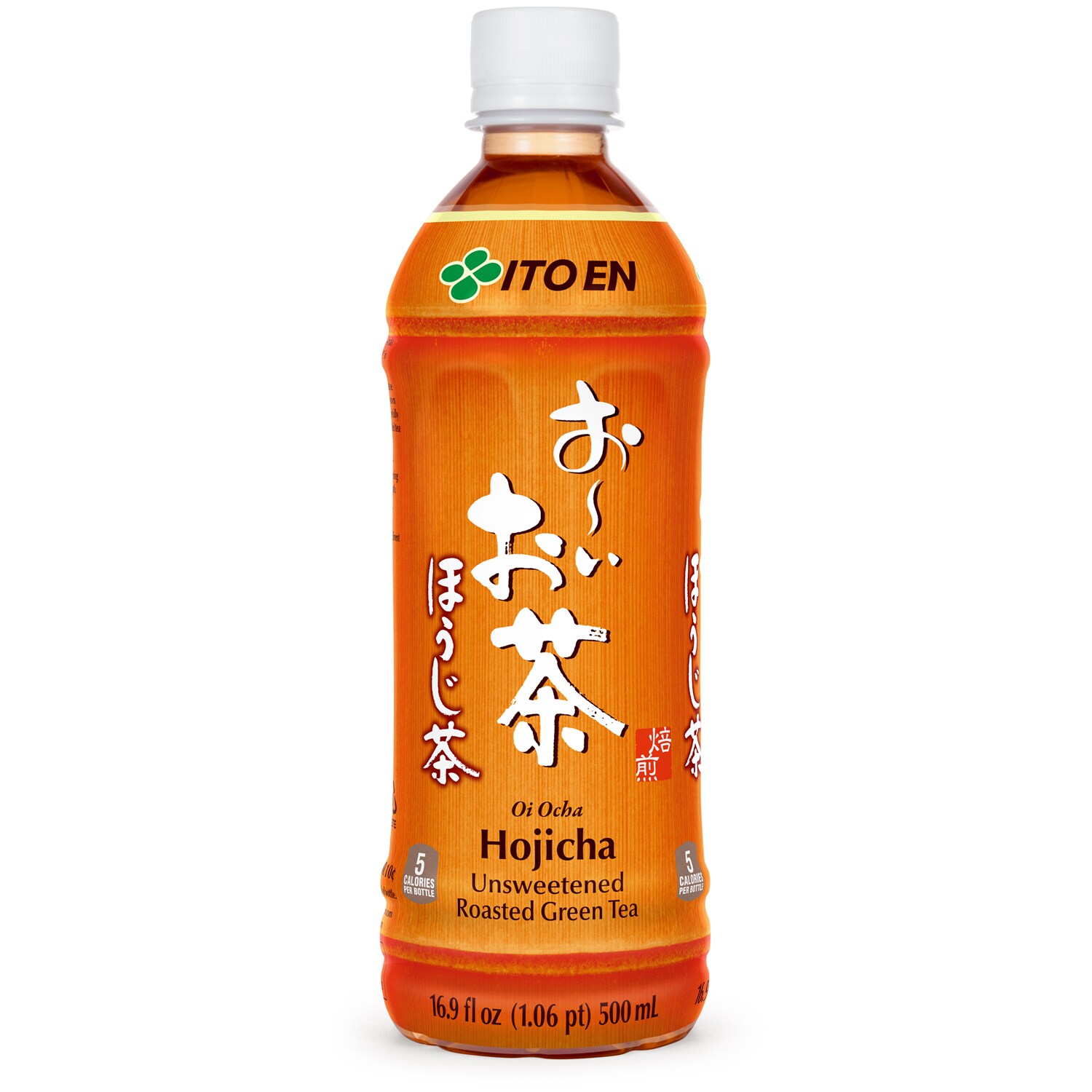 Ito En Oi Ocha Traditional Tea, Unsweetened Hojicha, Plastic Bottle