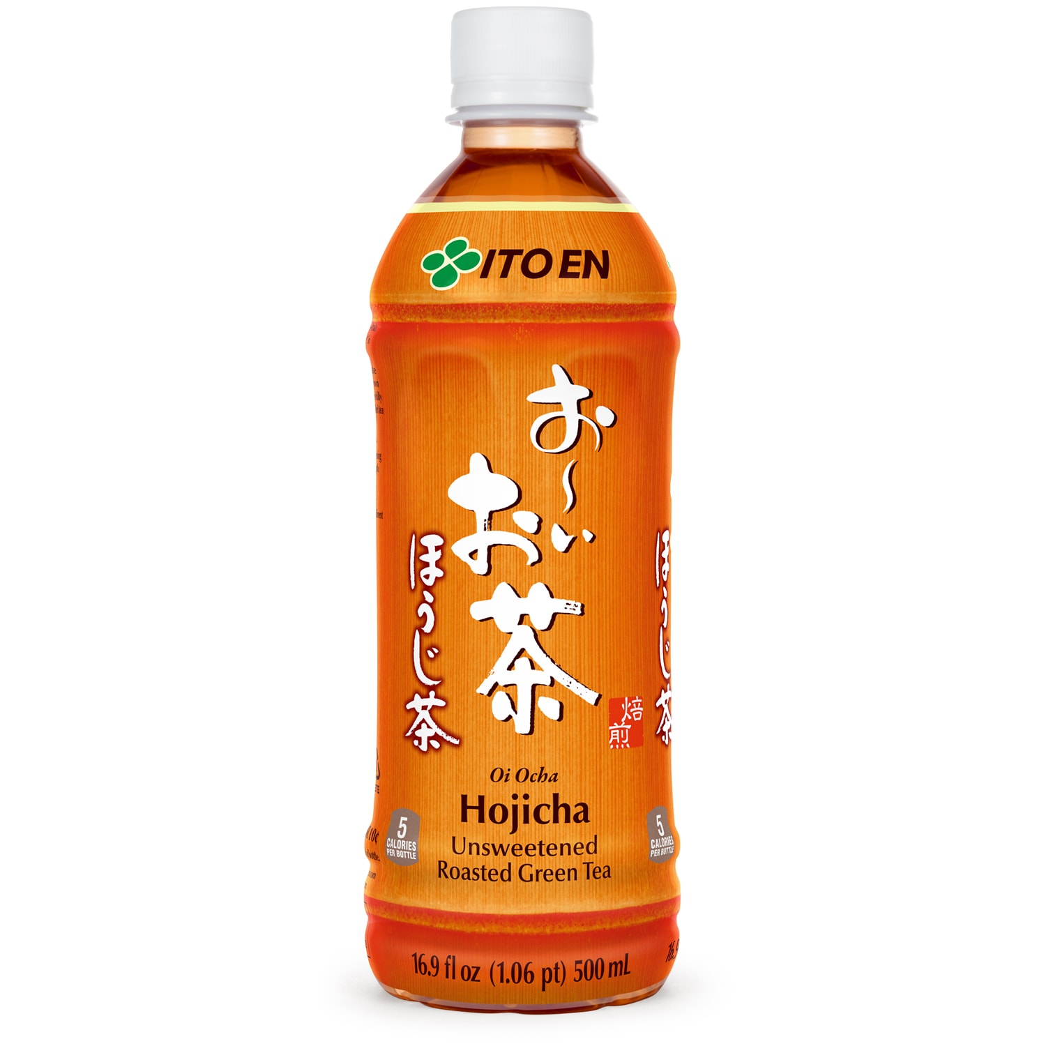 Ito En Oi Ocha Traditional Tea, Unsweetened Hojicha, Plastic Bottle