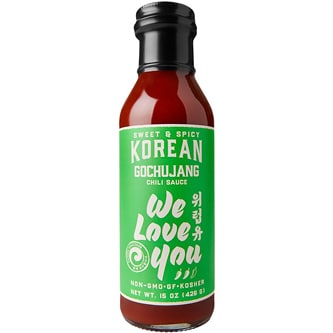 We Love You Gochujang Korean Chili Sauce, Sweet & Spicy