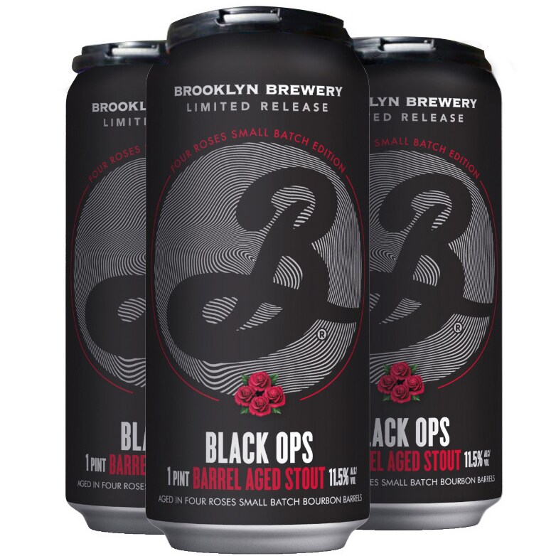 Brooklyn Brewery Black Ops Barrel-Aged Imperial Stout, Cans