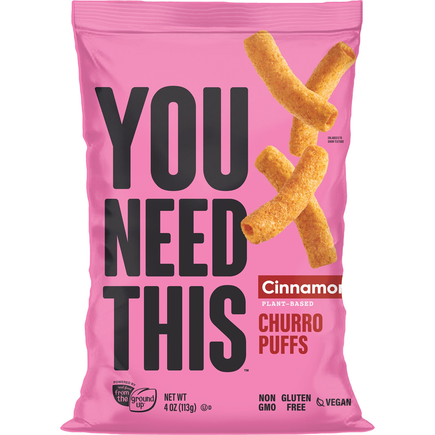 From The Ground Up Churro Puffs, Cinnamon