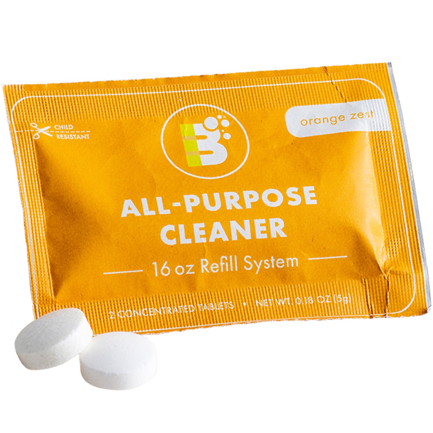 BoulderClean All-Purpose Cleaner Refill, Orange Zest