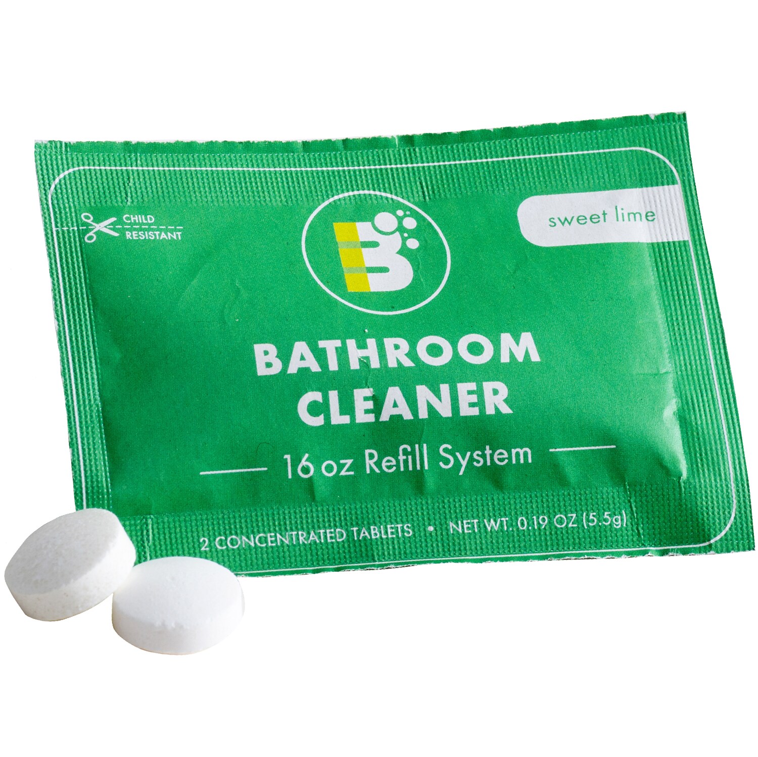 BoulderClean Bathroom Cleaner Refill, Sweet Lime