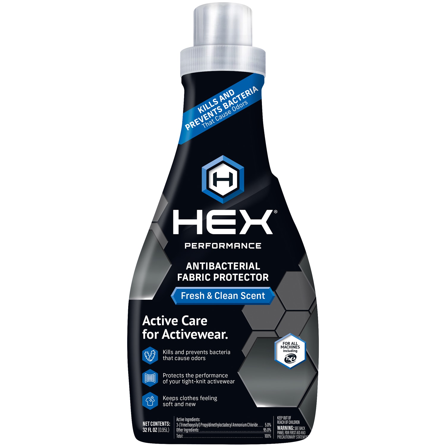 HEX Performance Antibacterial Fabric Protector, Fresh & Clean Scent