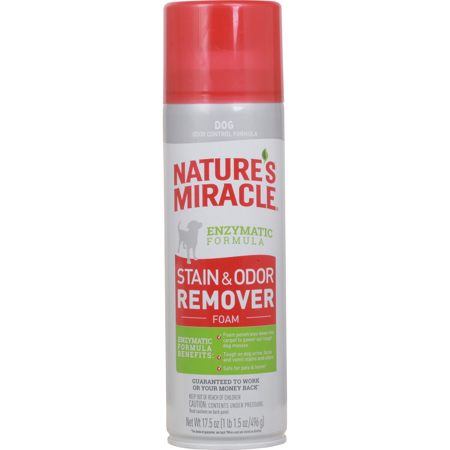 Nature's Miracle Enzymatic Formula Dog Stain & Odor Remover Foam