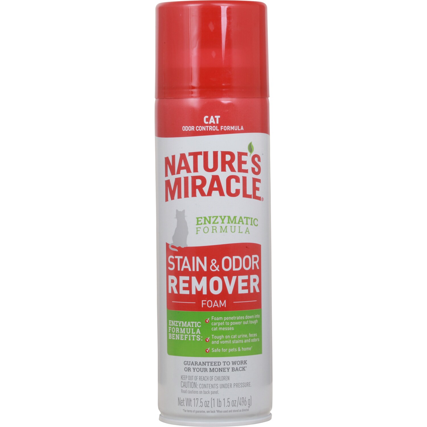 Nature's Miracle Enzymatic Formula Cat Stain & Odor Remover Foam
