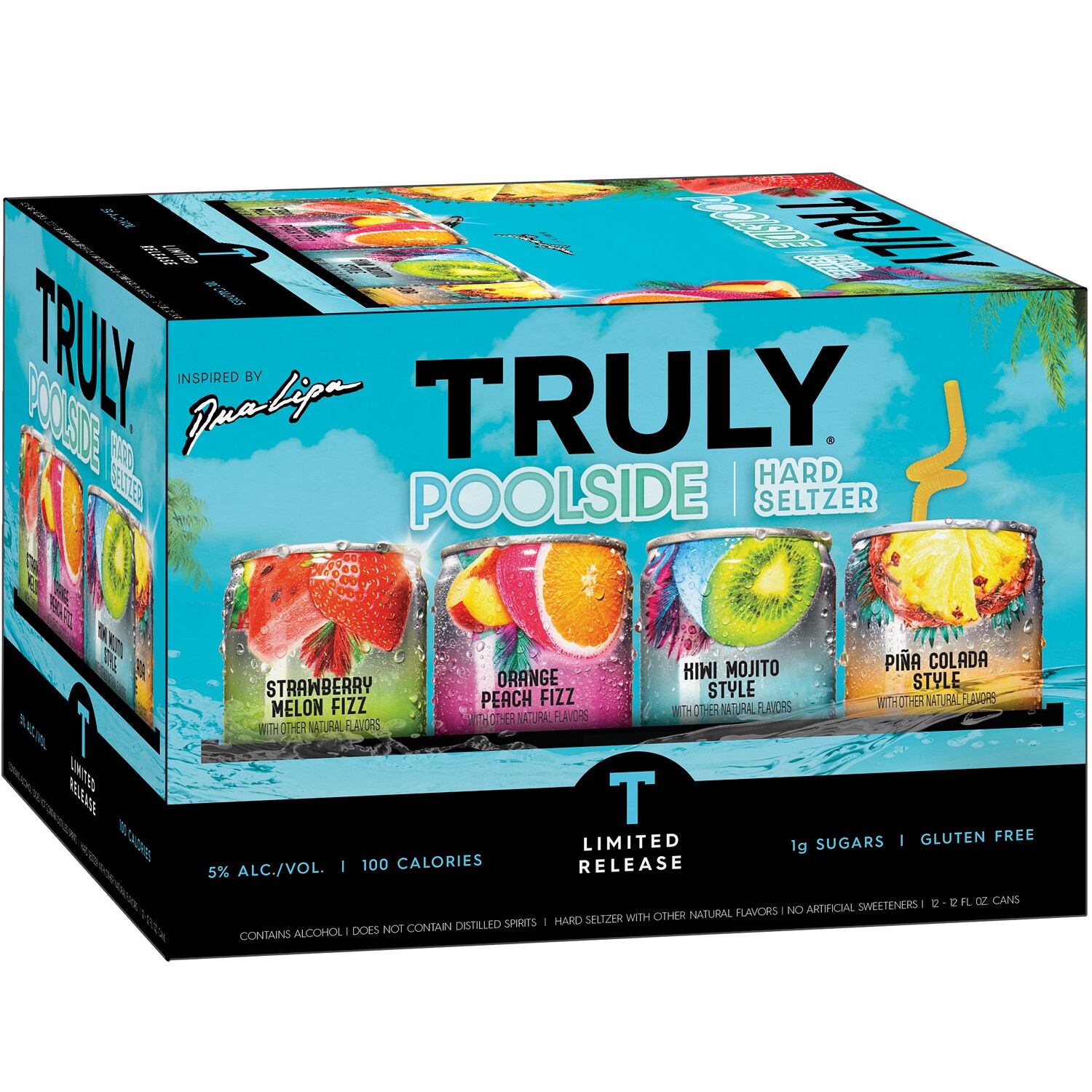 Truly Hard Seltzer Poolside Mix Pack, Cans