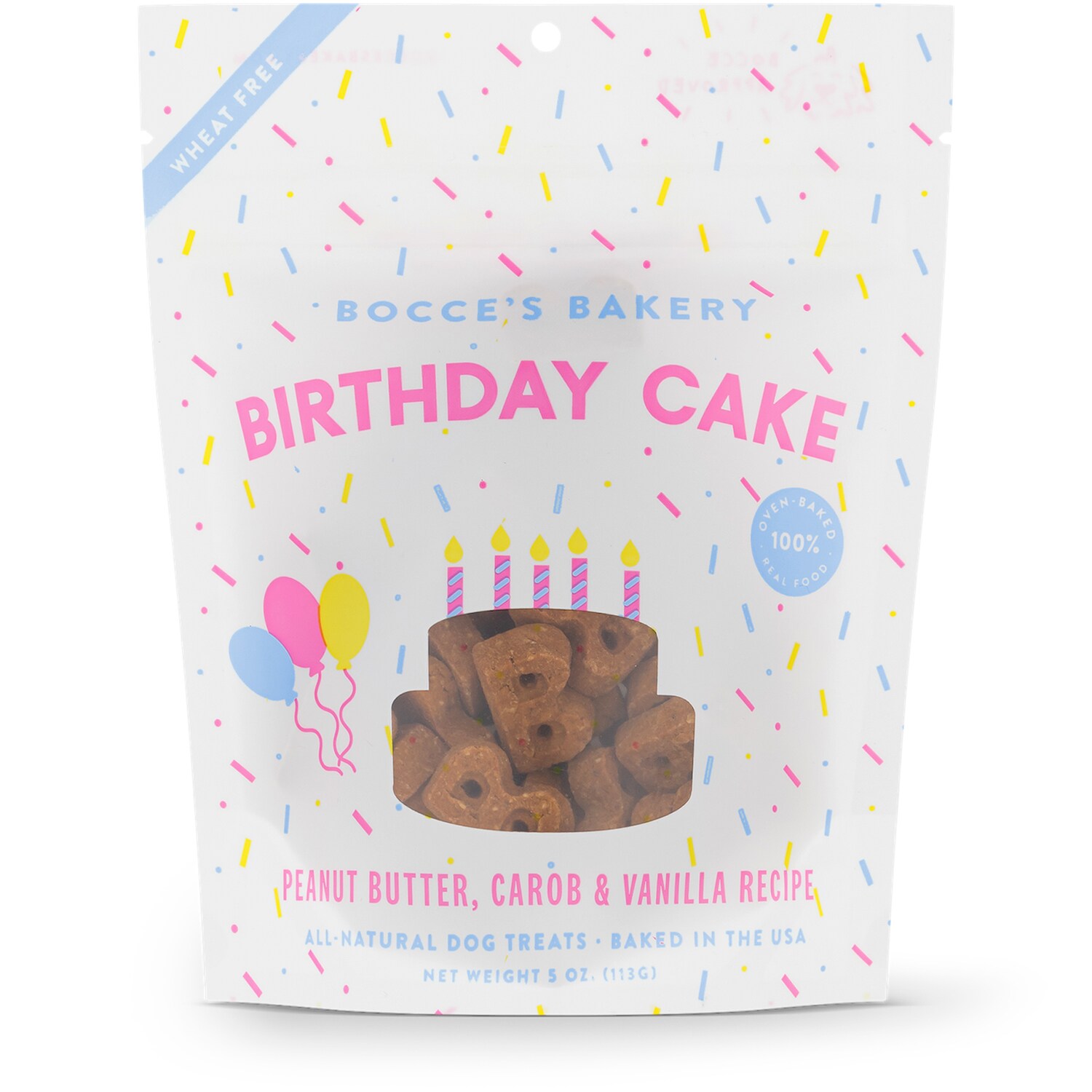 Bocce's Bakery Dog Treats, Birthday Cake