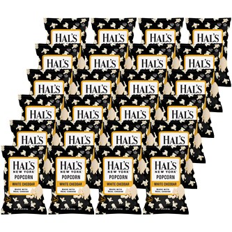 Hal's New York Popcorn, White Cheddar