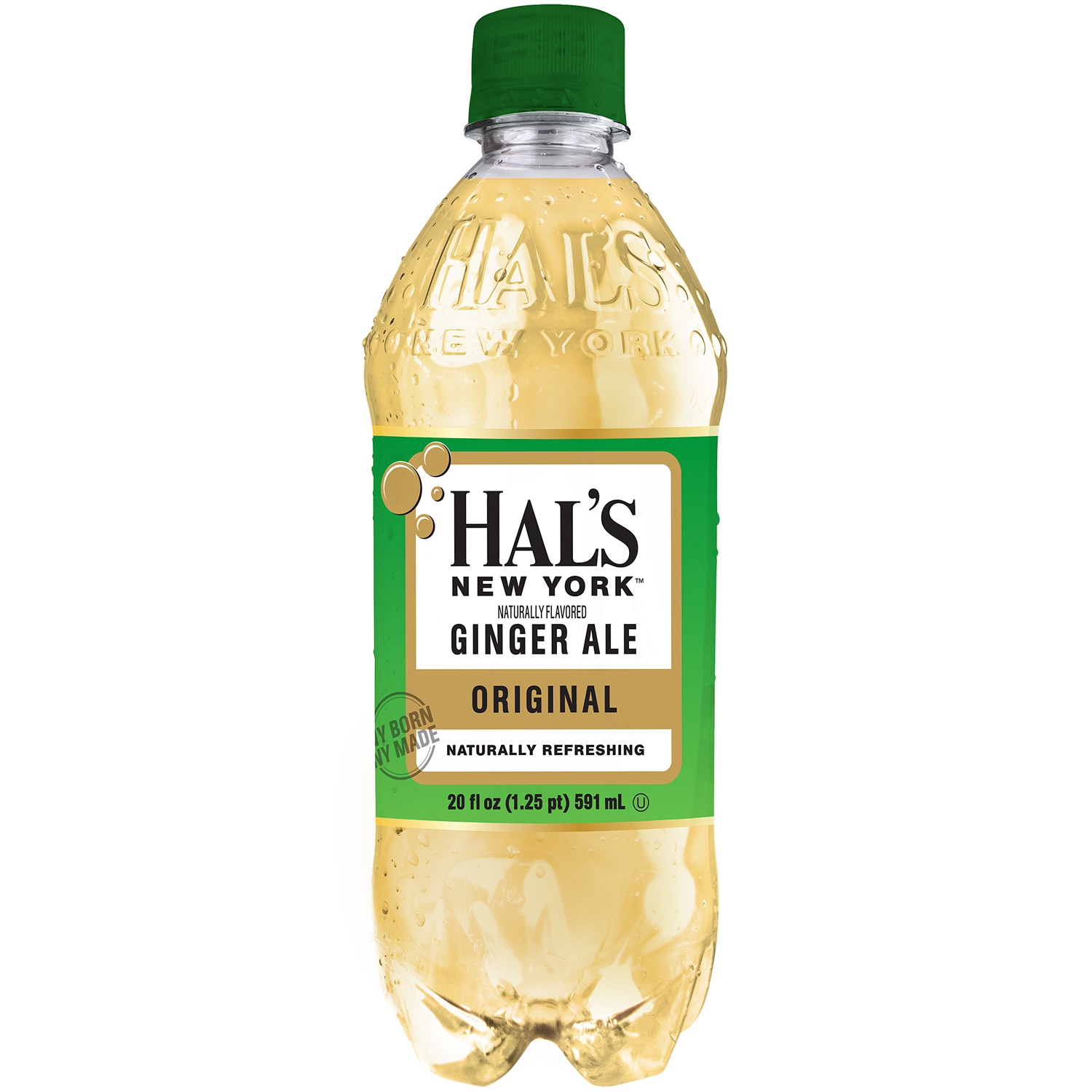 Hal's New York Original Ginger Ale, Plastic Bottle