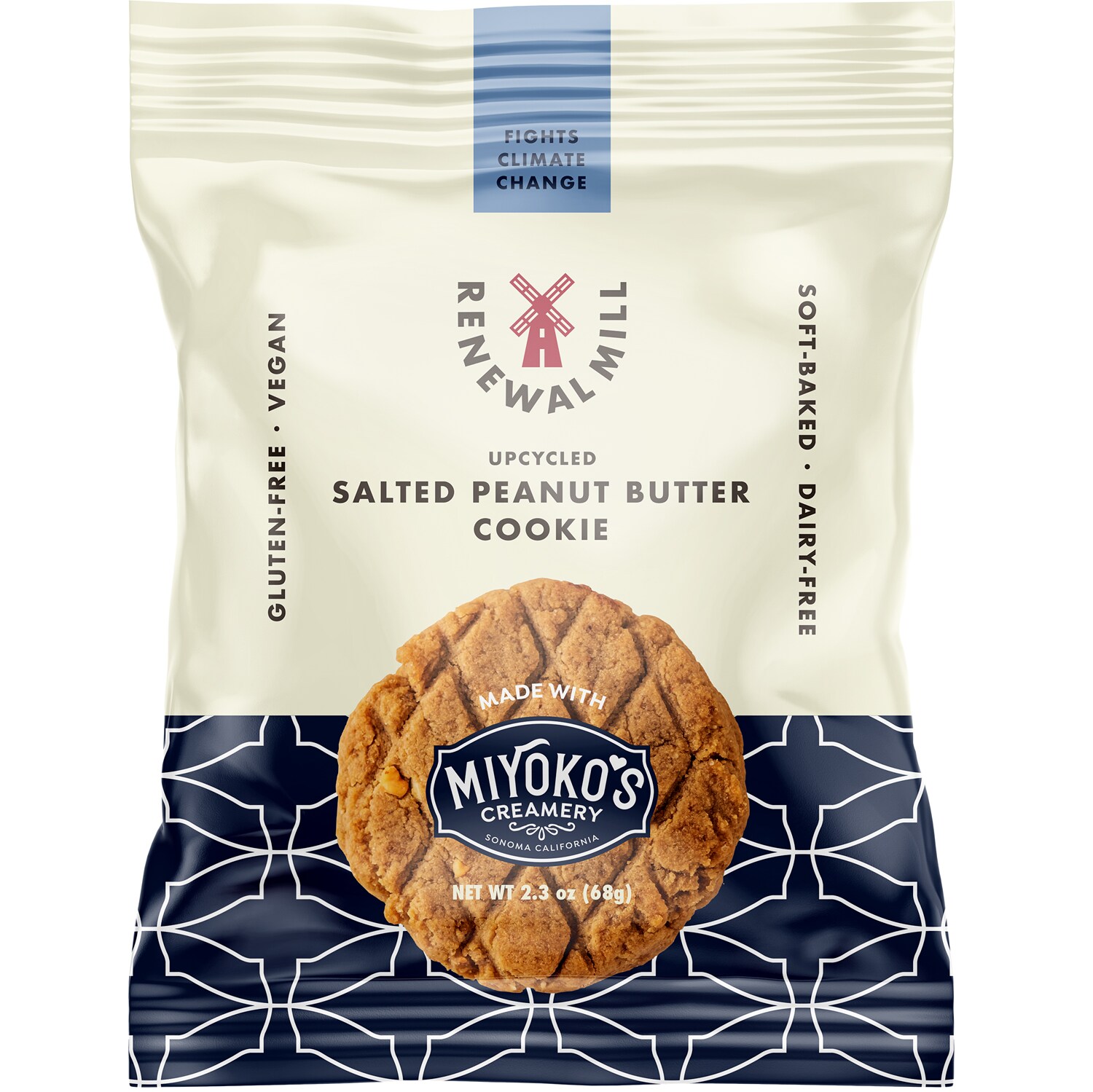 Renewal Mill Upcycled Cookie, Salted Peanut Butter