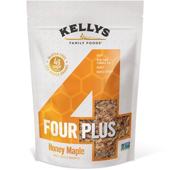 Kelly's Four Plus Granola, Honey Maple