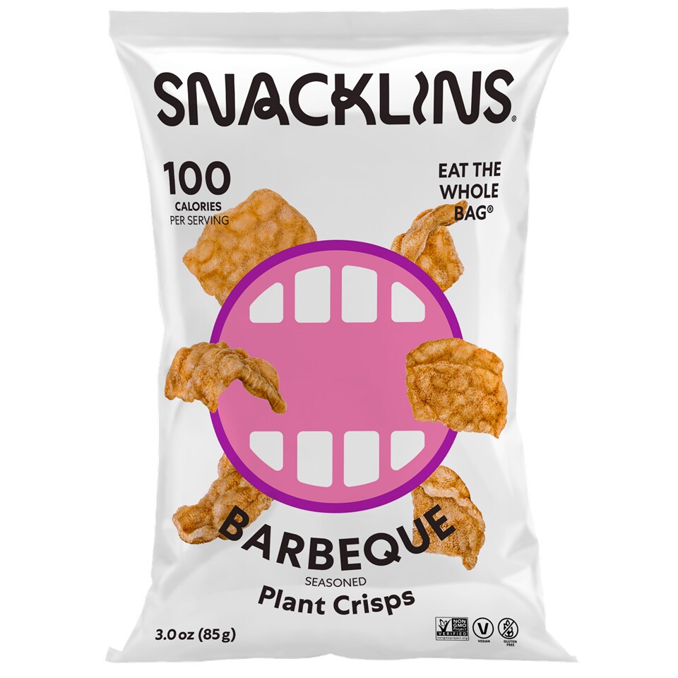 Snacklins Plant Crisps, Barbeque 