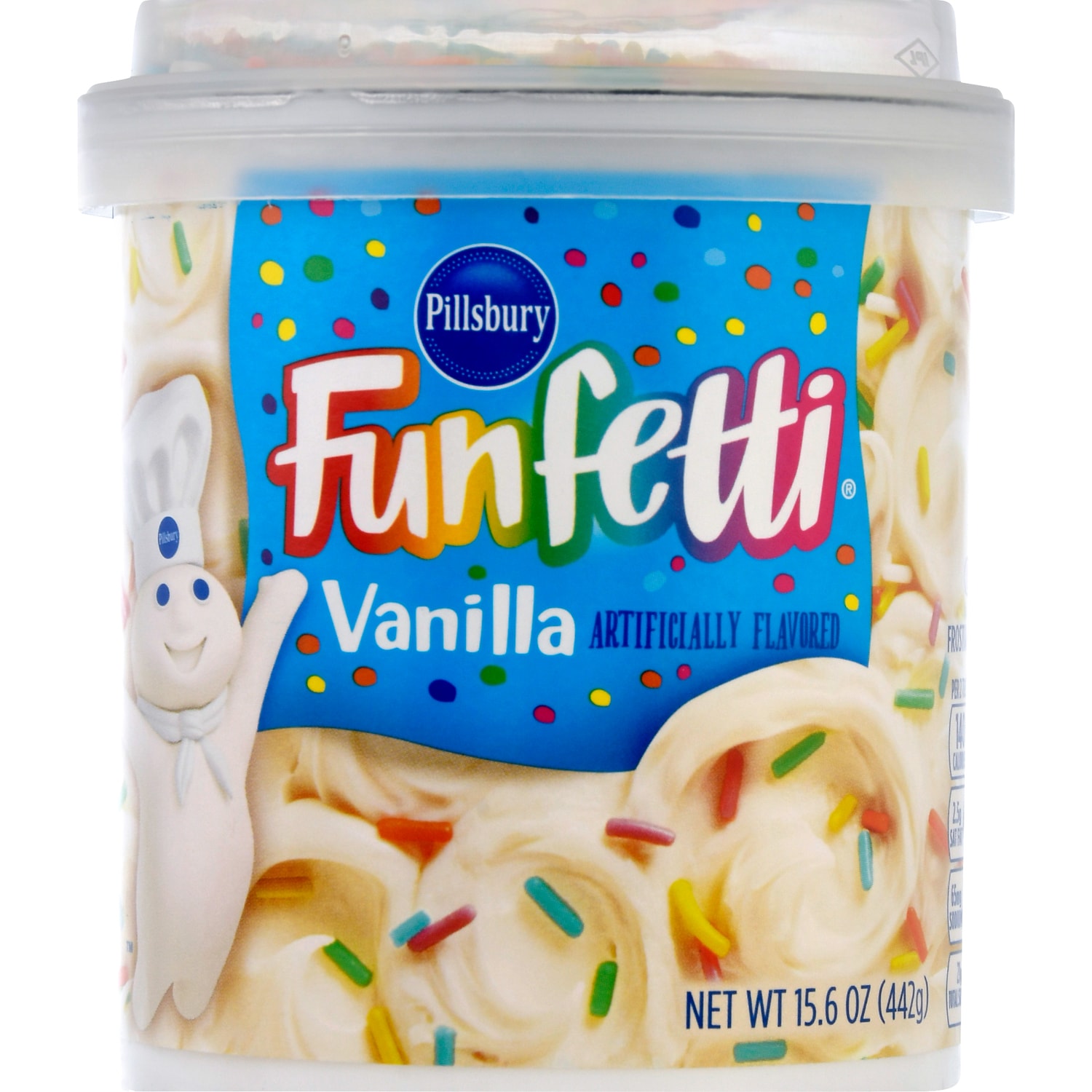 Pillsbury Frosting, Funfetti Vanilla