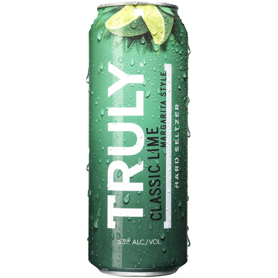 Truly Hard Seltzer, Classic Lime Margarita, Can