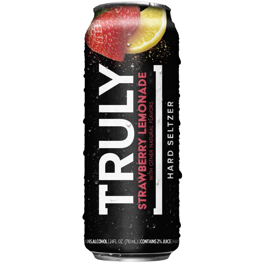 Truly Hard Seltzer, Strawberry Lemonade, Can
