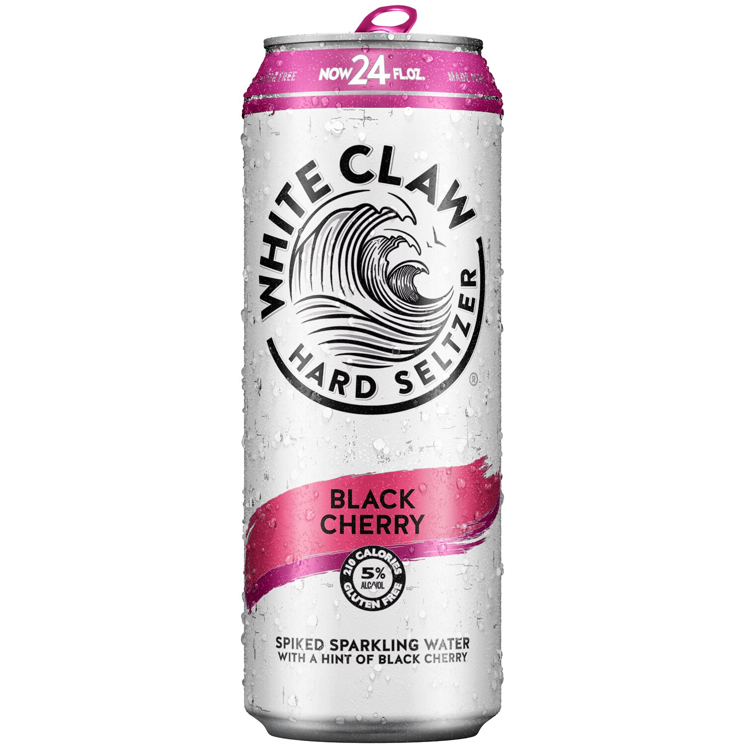 White Claw Hard Seltzer, Black Cherry, Can